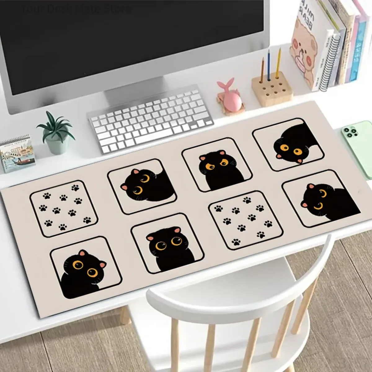 Esports Gaming School - Tapis de souris de jeu Grid