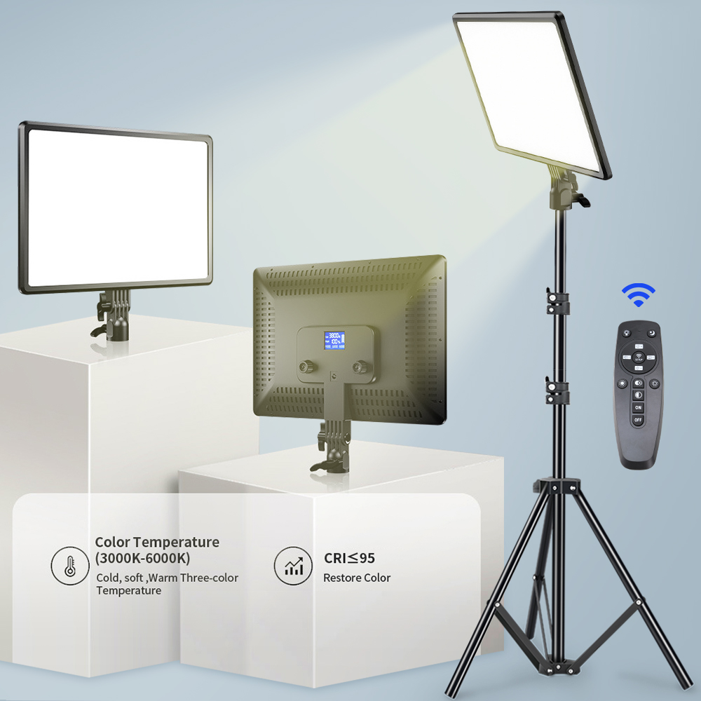Led Light Panel Stream - Panneau lumineux vidéo LED bicolore 10/14