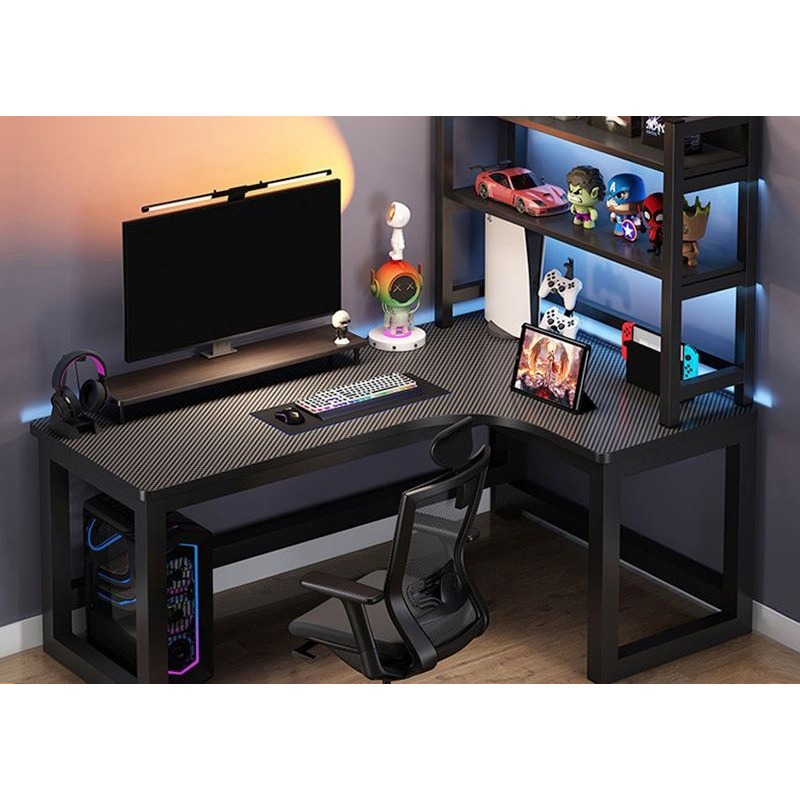 Esports Gaming School - Bureau de jeu d'ordinateur d'angle en