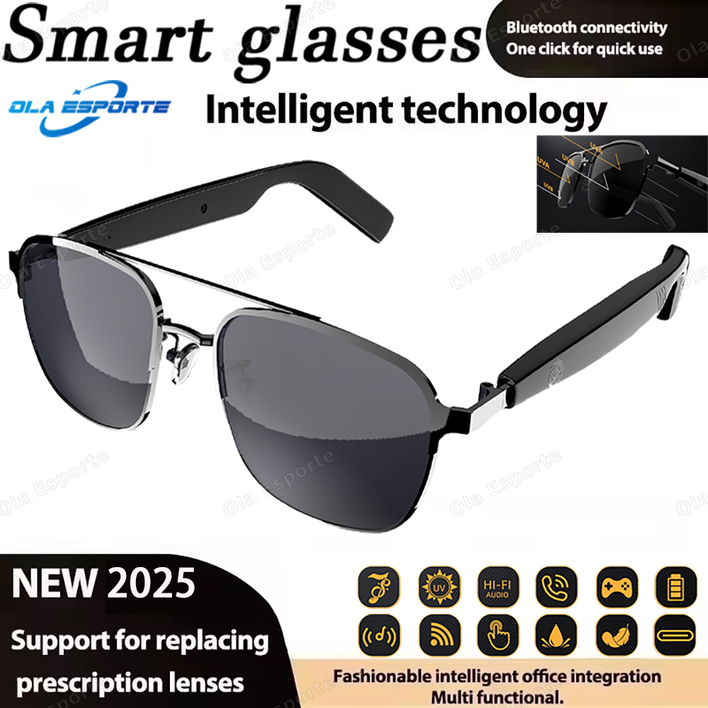 Esports In Gaming - Lunettes Audio intelligentes à conduction d'air,