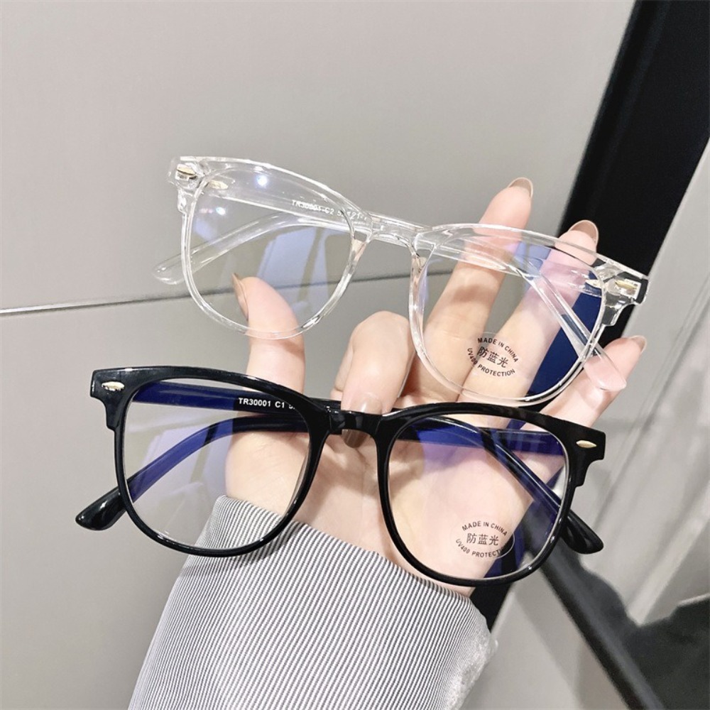 Gaming Glasses Blue - Lunettes d'ordinateur transparentes classiques, monture pour