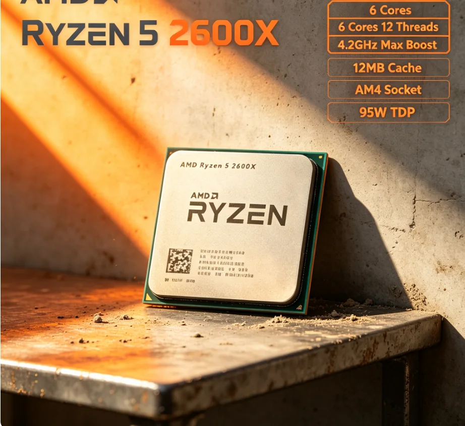 Esports In Gaming - Processeur de bureau AMD R5 2600X