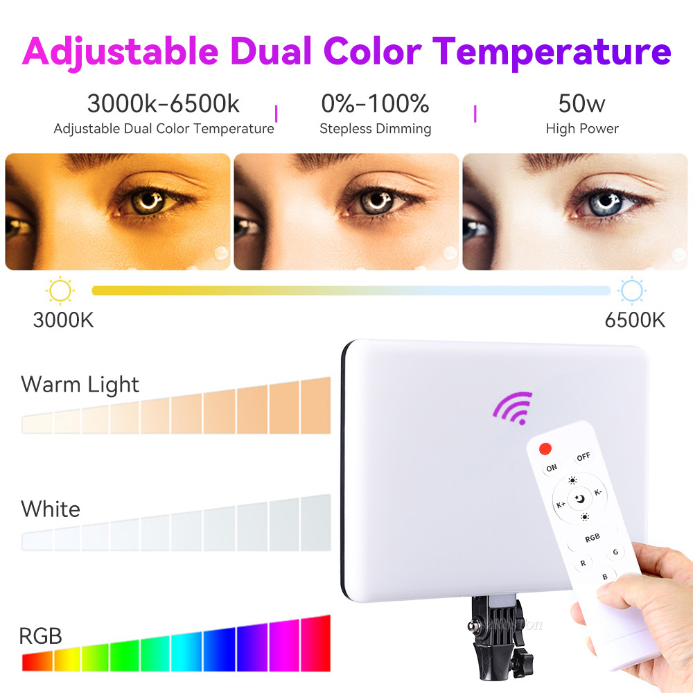 RGB 14 ''LED lumière vidéo tél - Led Light Panel Stream avis et prix