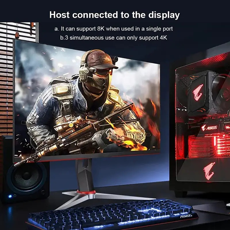 Répartiteur DisplayPort MST 1  - Esports Gaming Hub avis et prix