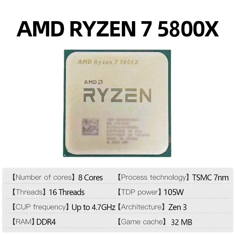 Processeur de jeu AMD Ryzen 7  - Esports In Gaming avis et prix
