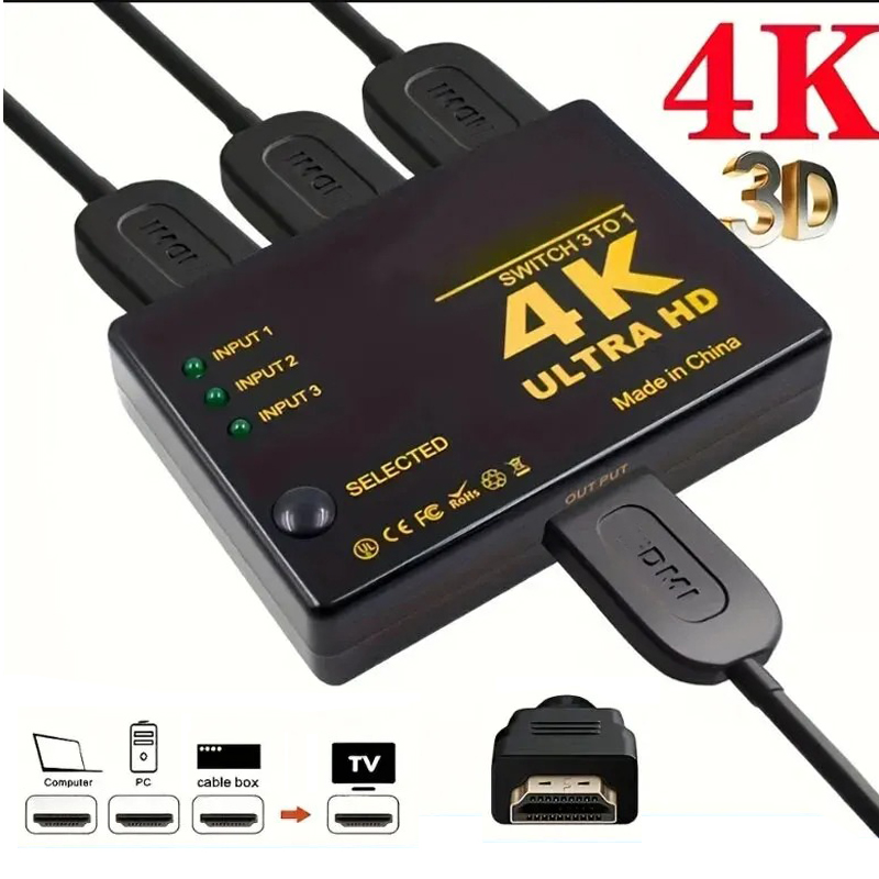 Commutateur 4K compatible HDMI - Esports Gaming Hub avis et prix
