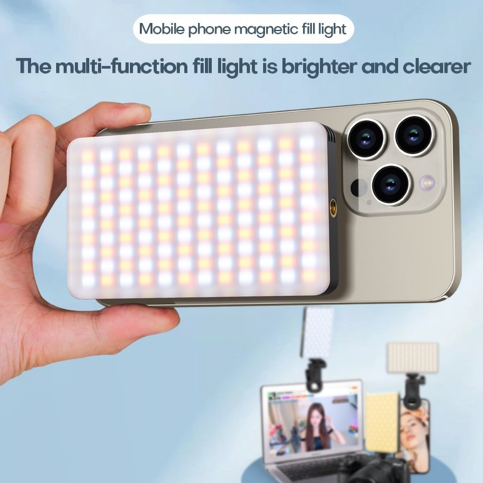 Lampe d'appoint magnétique pou - Led Light Panel Stream avis et prix