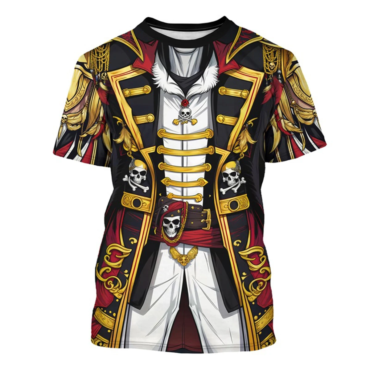 T-shirt capitaine pirate impri - Esports Gaming Arm Sleeve avis et prix