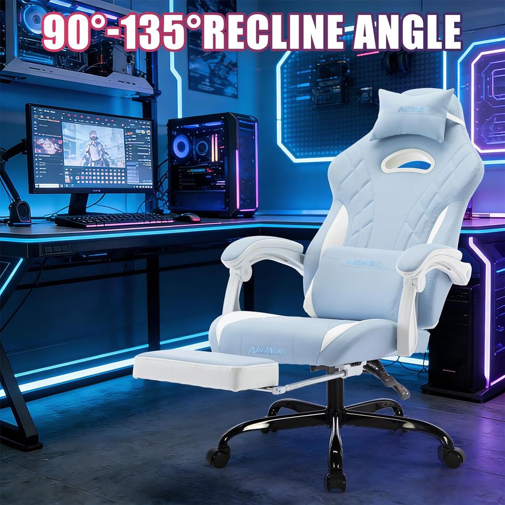Chaise de jeu ergonomique avec - Video Gaming & Esports Usd Acc avis et prix