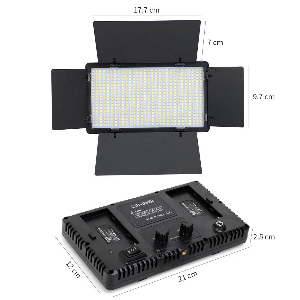 Panneau d'éclairage vidéo bico - Led Light Panel Stream avis et prix