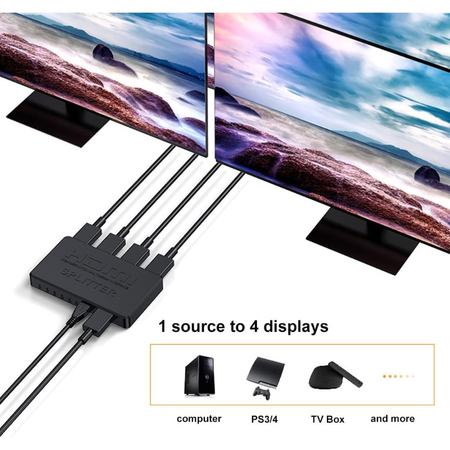Répartiteur HDMI 4K 1 en 4 Hub - Esports Gaming Hub avis et prix