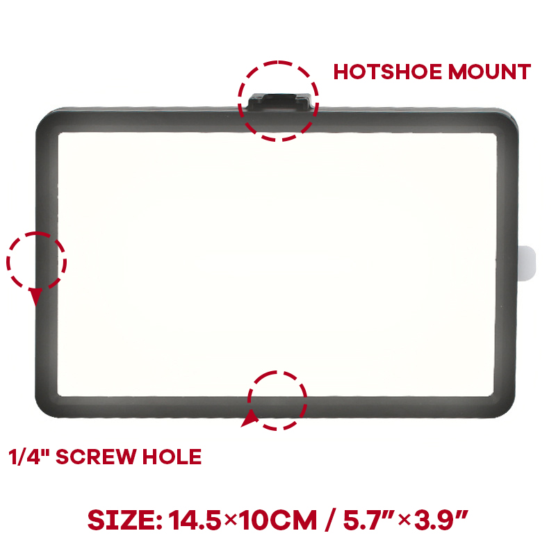 Lampe de remplissage LED panne - Led Light Panel Stream avis et prix