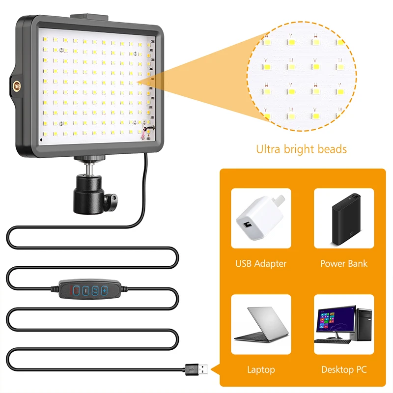 Lampe vidéo LED dimmable, lumi - Led Light Panel Stream avis et prix