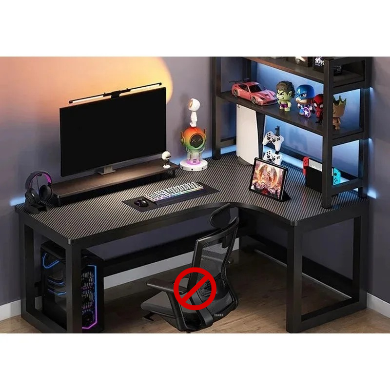 Bureau de jeu en L pour e-spor - Esports Gaming School avis et prix