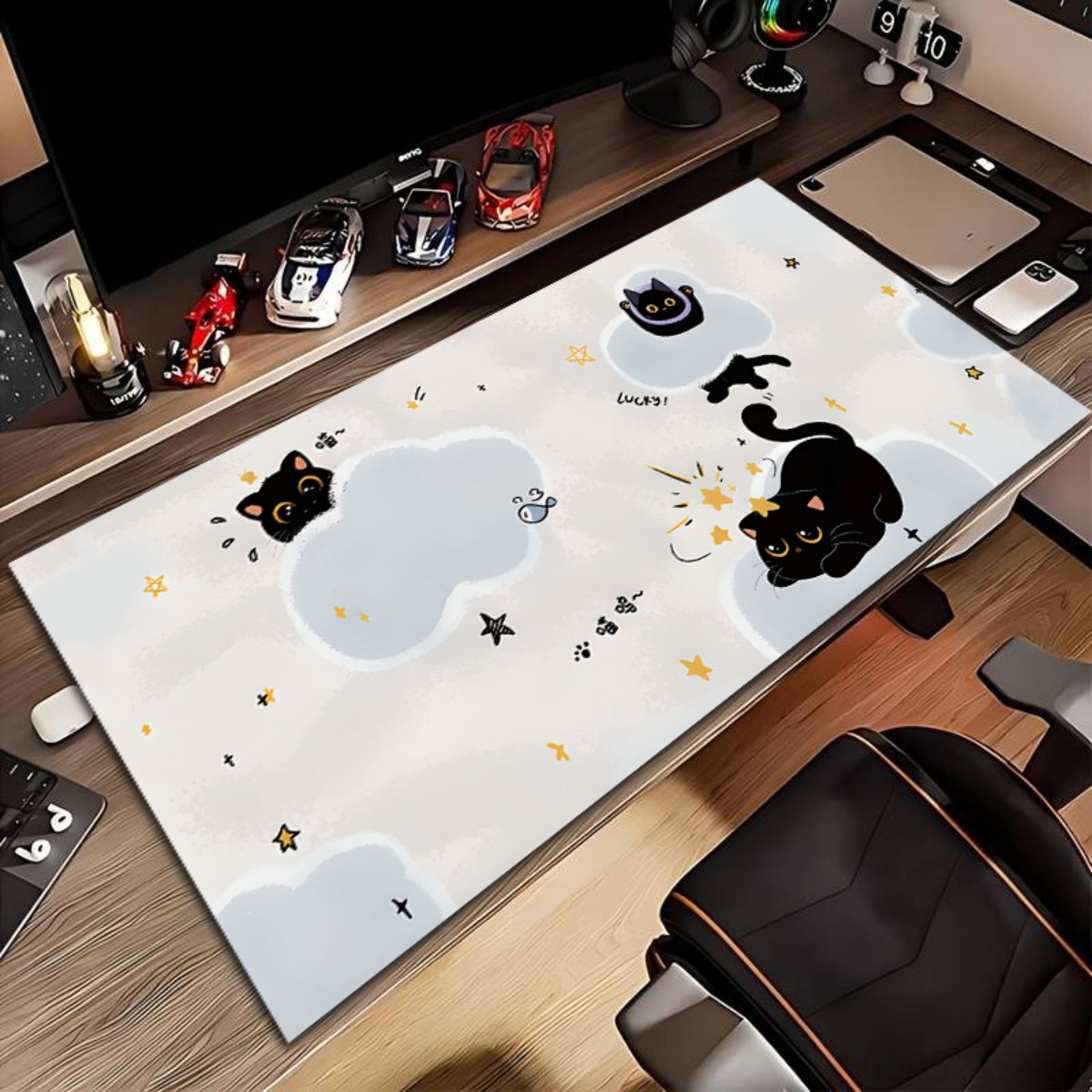 Tapis de souris de bureau en c - Esports Gaming School avis et prix