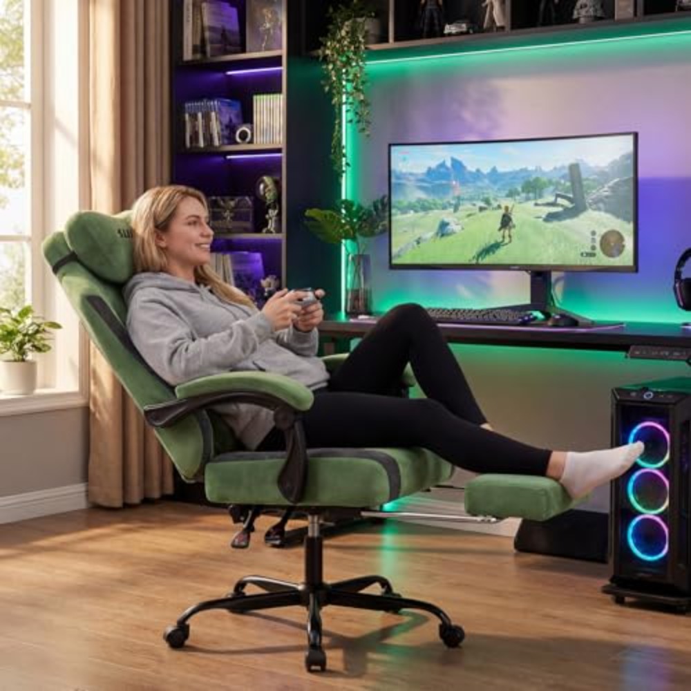 Chaise de jeu vidéo en tissu,  - Video Gaming & Esports Usd Acc avis et prix