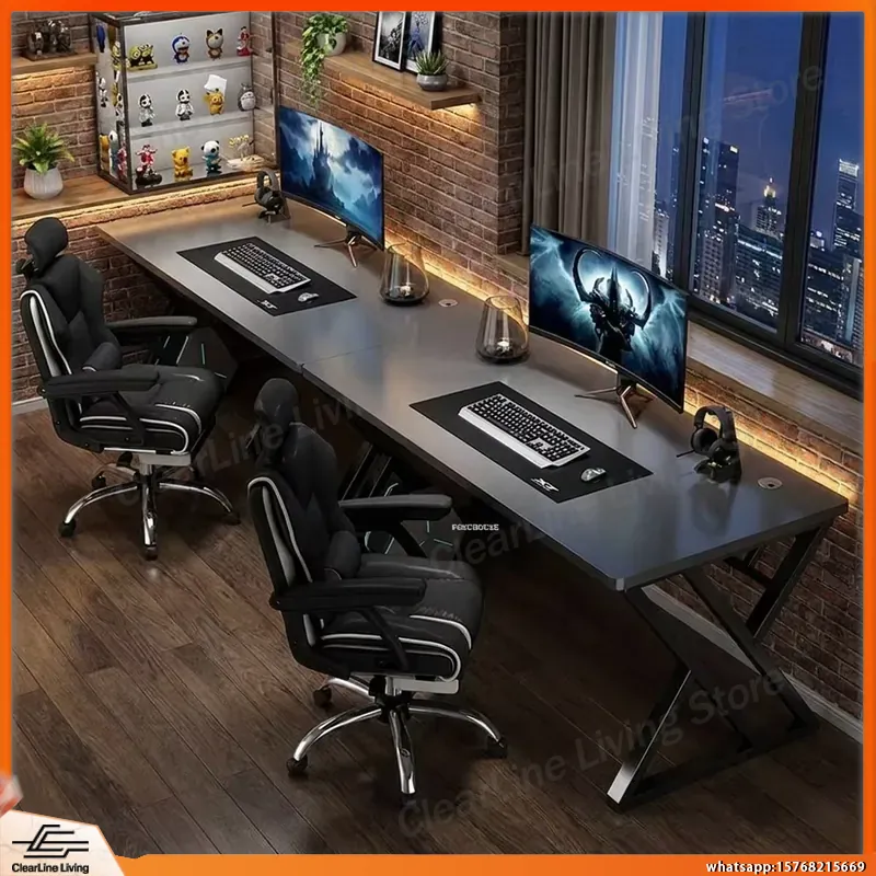 Bureau double pour ordinateur, - Esports Gaming School avis et prix