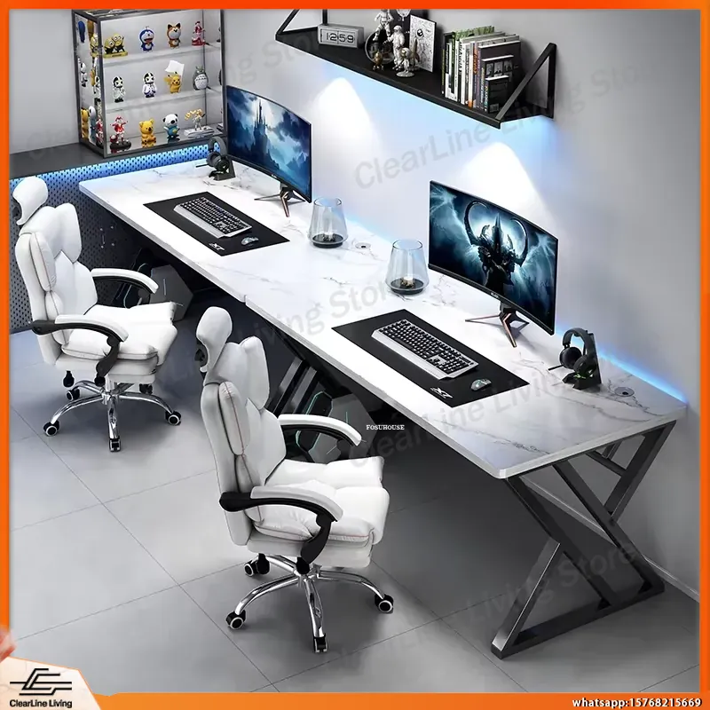 Bureau double pour ordinateur, - Esports Gaming School avis et prix