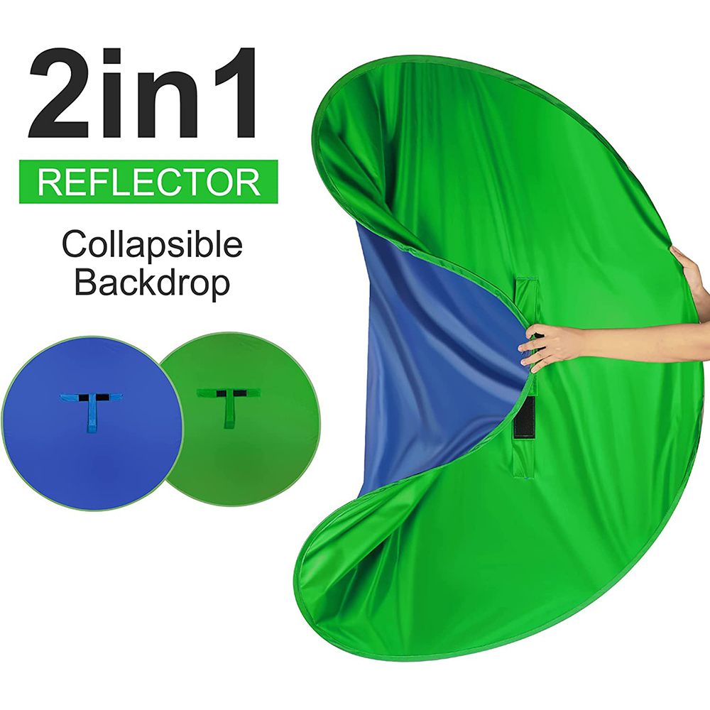 Dnomakey-arrière-plan de studi - Green Screen Collapsible avis et prix