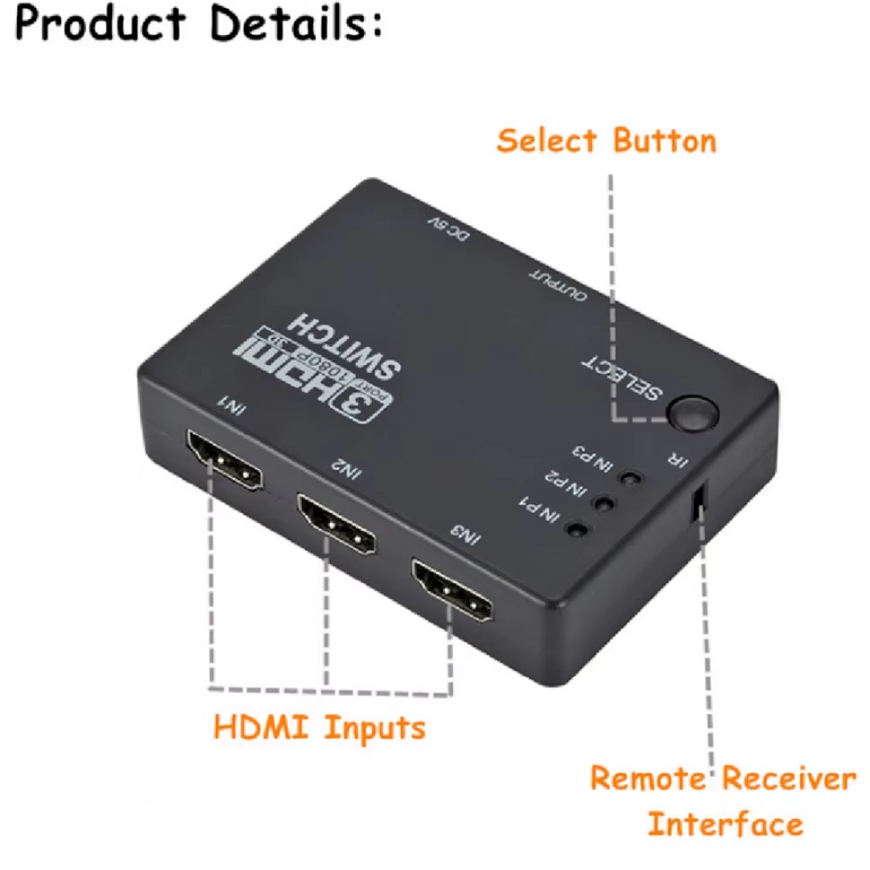 Adaptateur de commutation HDMI - Esports Gaming Hub avis et prix
